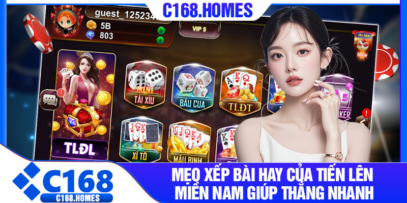 Mẹo xếp bài hay của tiến lên miền nam giúp thắng nhanh